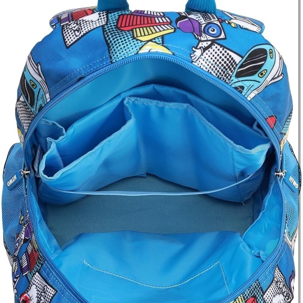 Colorful Graphic Backpack - Picture 5 of 7